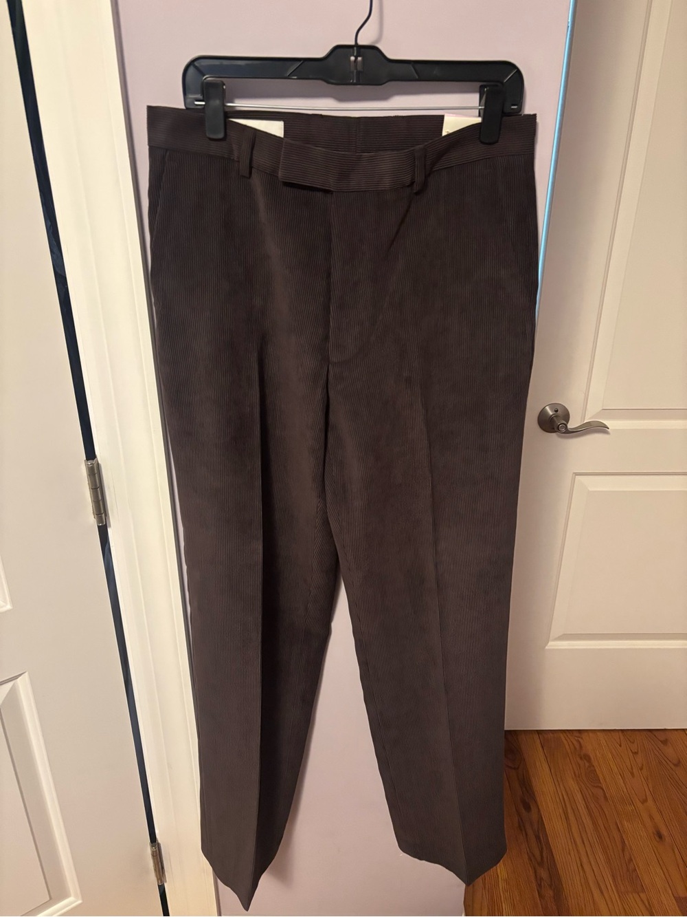 Perry Ellis Dark Brown Corduroy Dress Pants